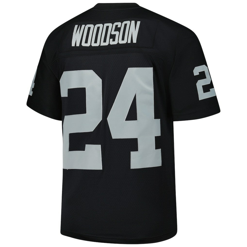 Charles Woodson Las Vegas Raiders Legacy Replica Jersey Black - Mitchell & Ness