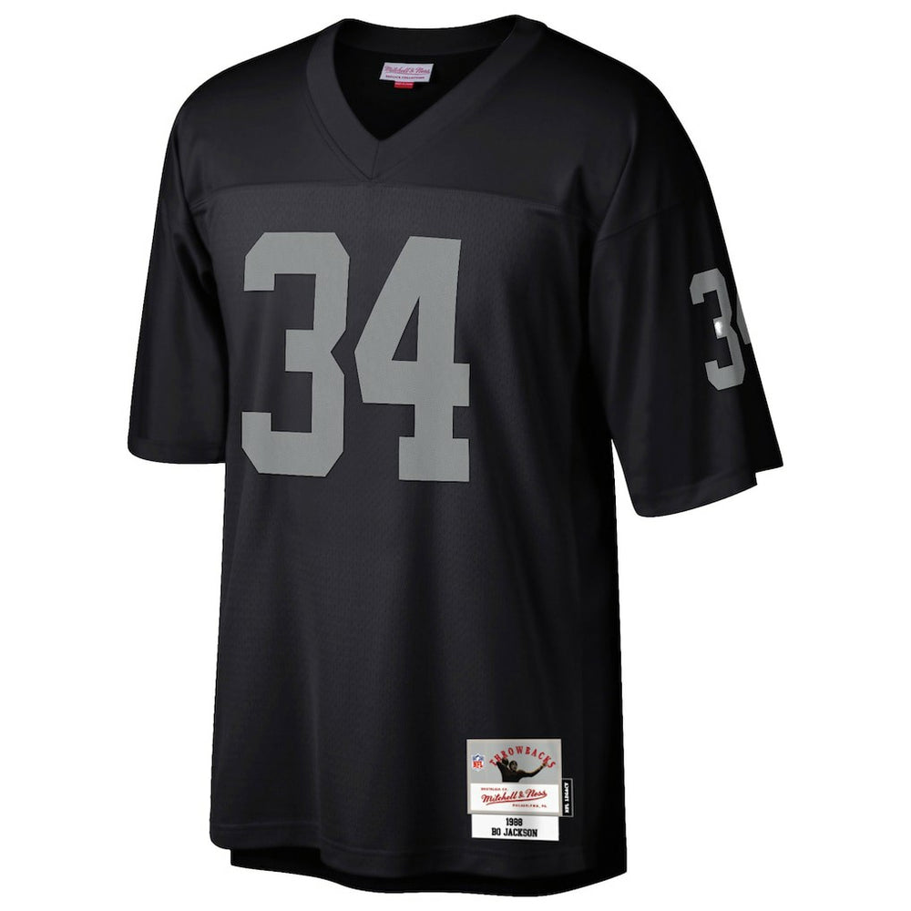 Bo Jackson Las Vegas Raiders Legacy Replica Jersey Black - Mitchell & Ness