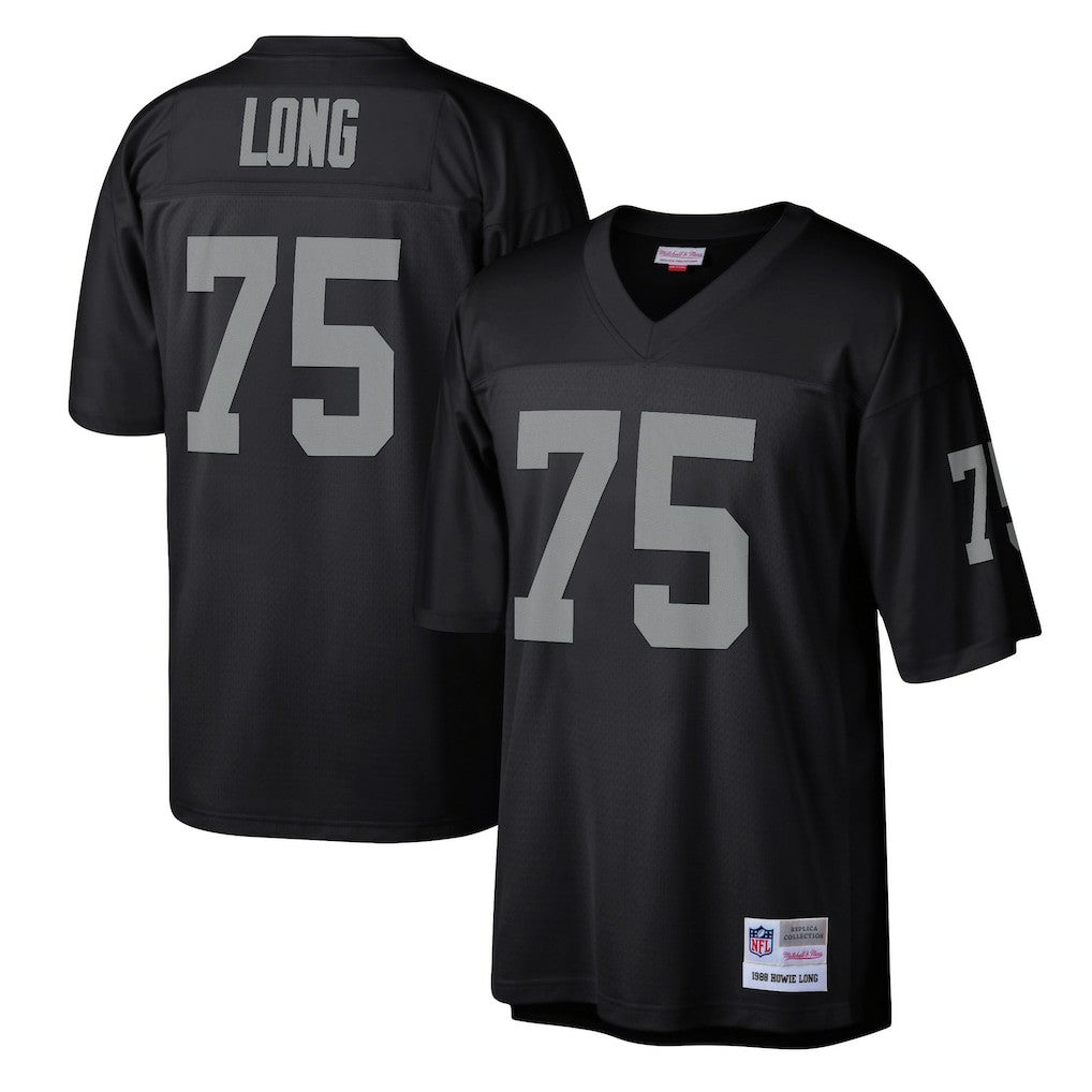 Howie Long Las Vegas Raiders Legacy Replica Jersey Black - Mitchell & Ness