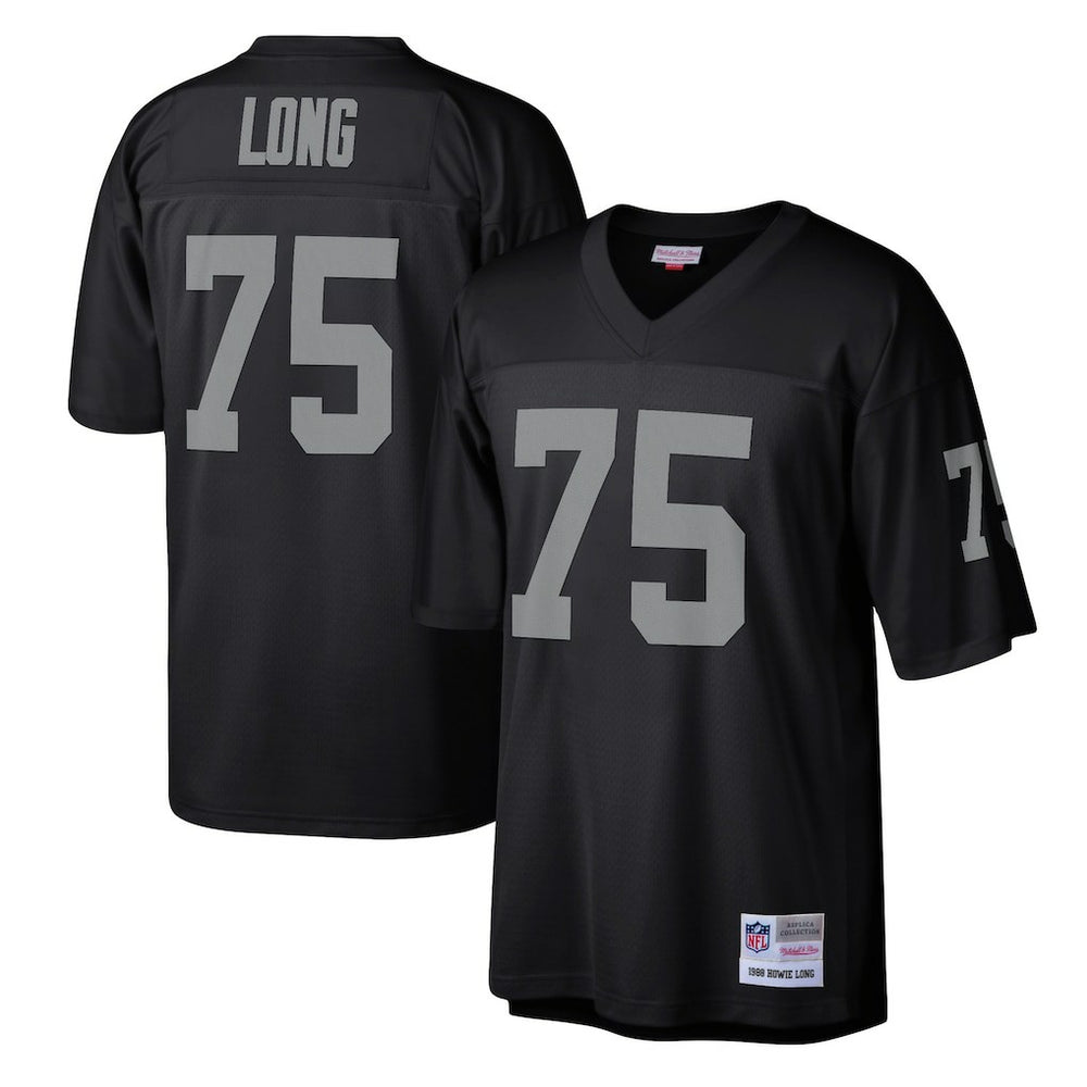 Howie Long Las Vegas Raiders Legacy Replica Jersey Black - Mitchell & Ness