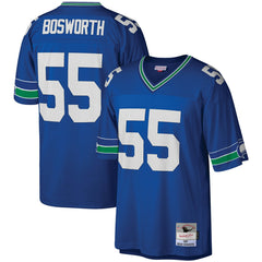 Brian Bosworth Seattle Seahawks Legacy Replica Jersey Royal - Mitchell & Ness