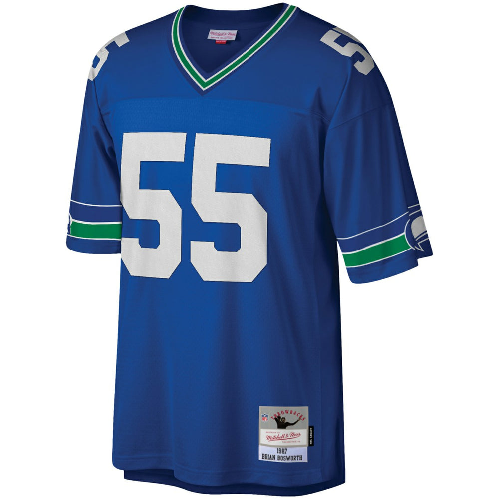 Brian Bosworth Seattle Seahawks Legacy Replica Jersey Royal - Mitchell & Ness