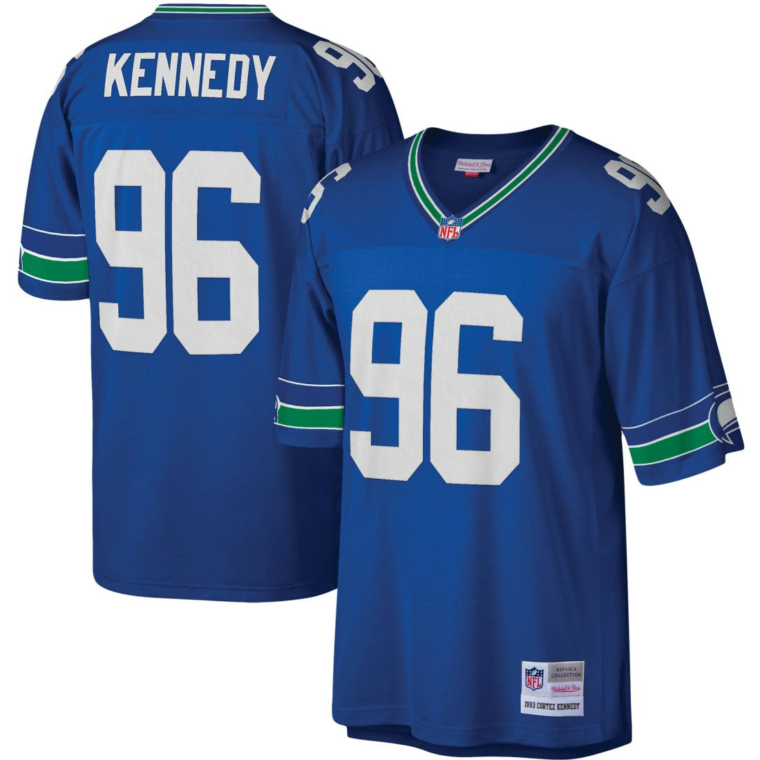 Cortez Kennedy Seattle Seahawks Legacy Replica Jersey Royal - Mitchell & Ness