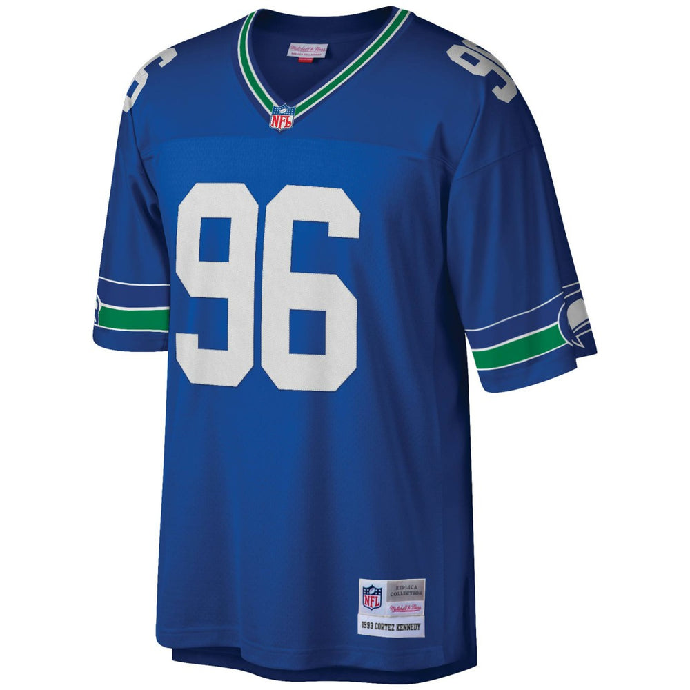 Cortez Kennedy Seattle Seahawks Legacy Replica Jersey Royal - Mitchell & Ness