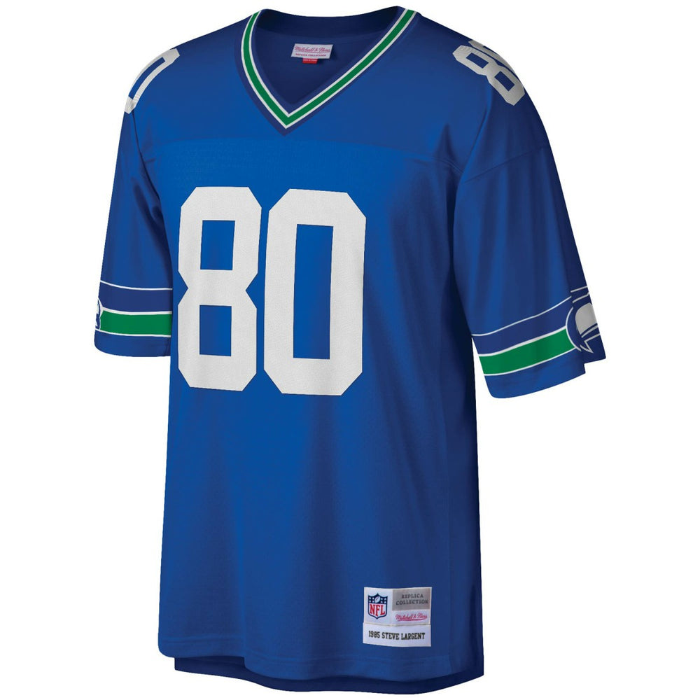 Steve Largent Seattle Seahawks Legacy Replica Jersey Royal - Mitchell & Ness
