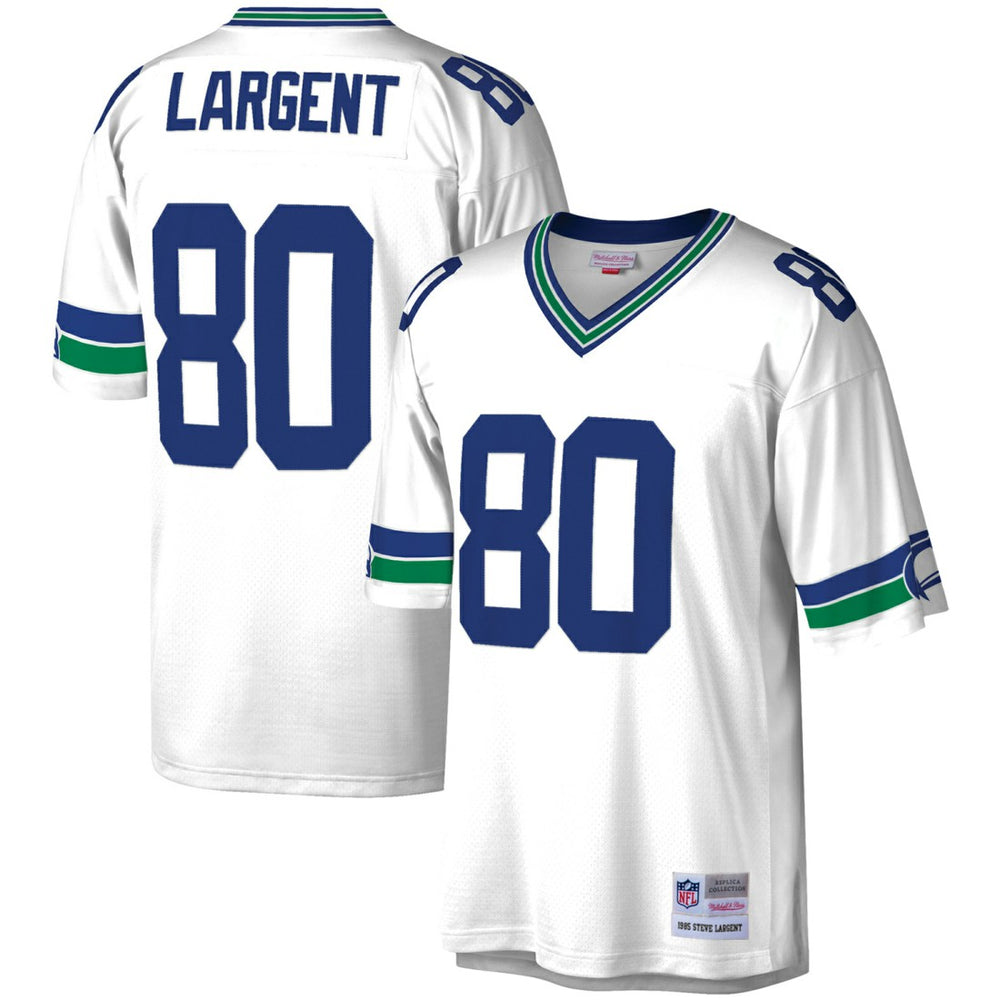 Steve Largent Seattle Seahawks Legacy Replica Jersey White - Mitchell & Ness