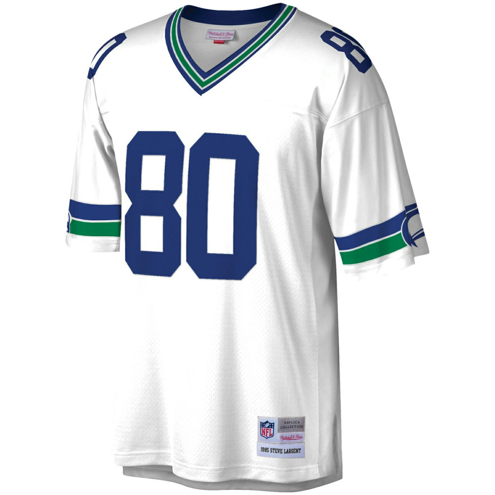 Steve Largent Seattle Seahawks Legacy Replica Jersey White - Mitchell & Ness