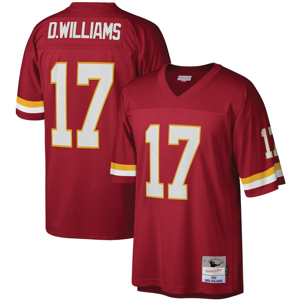 Doug Williams Washington Football Team Legacy Replica Jersey Burgundy - Mitchell & Ness
