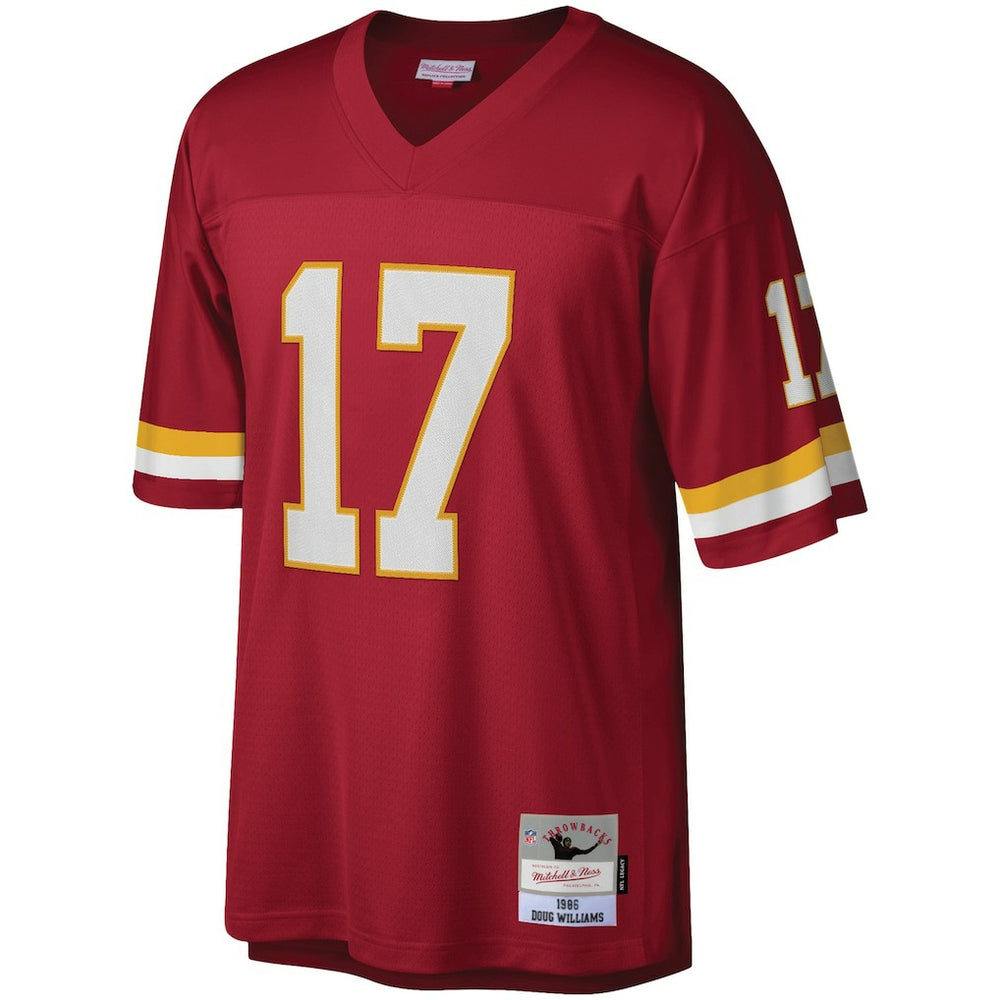 Doug Williams Washington Football Team Legacy Replica Jersey Burgundy - Mitchell & Ness