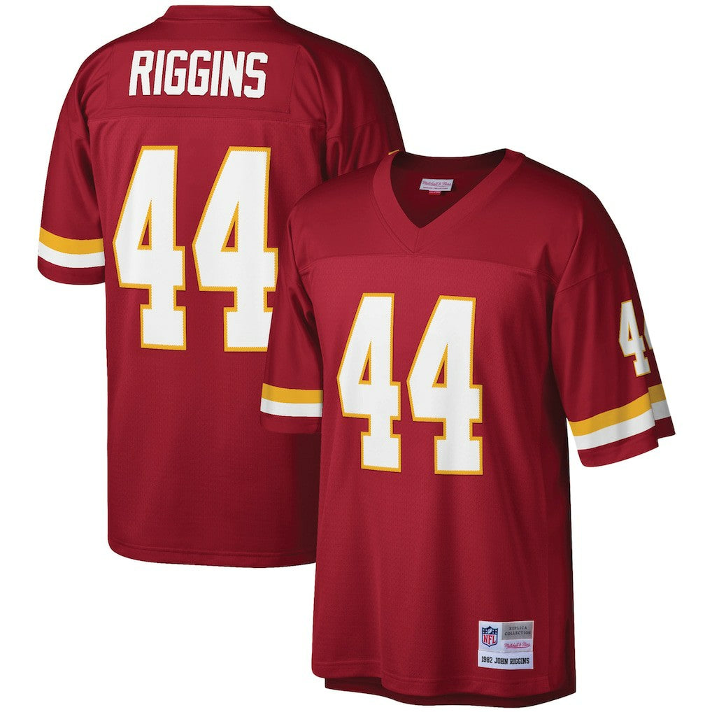John Riggins Washington Football Team Legacy Replica Jersey Burgundy - Mitchell & Ness