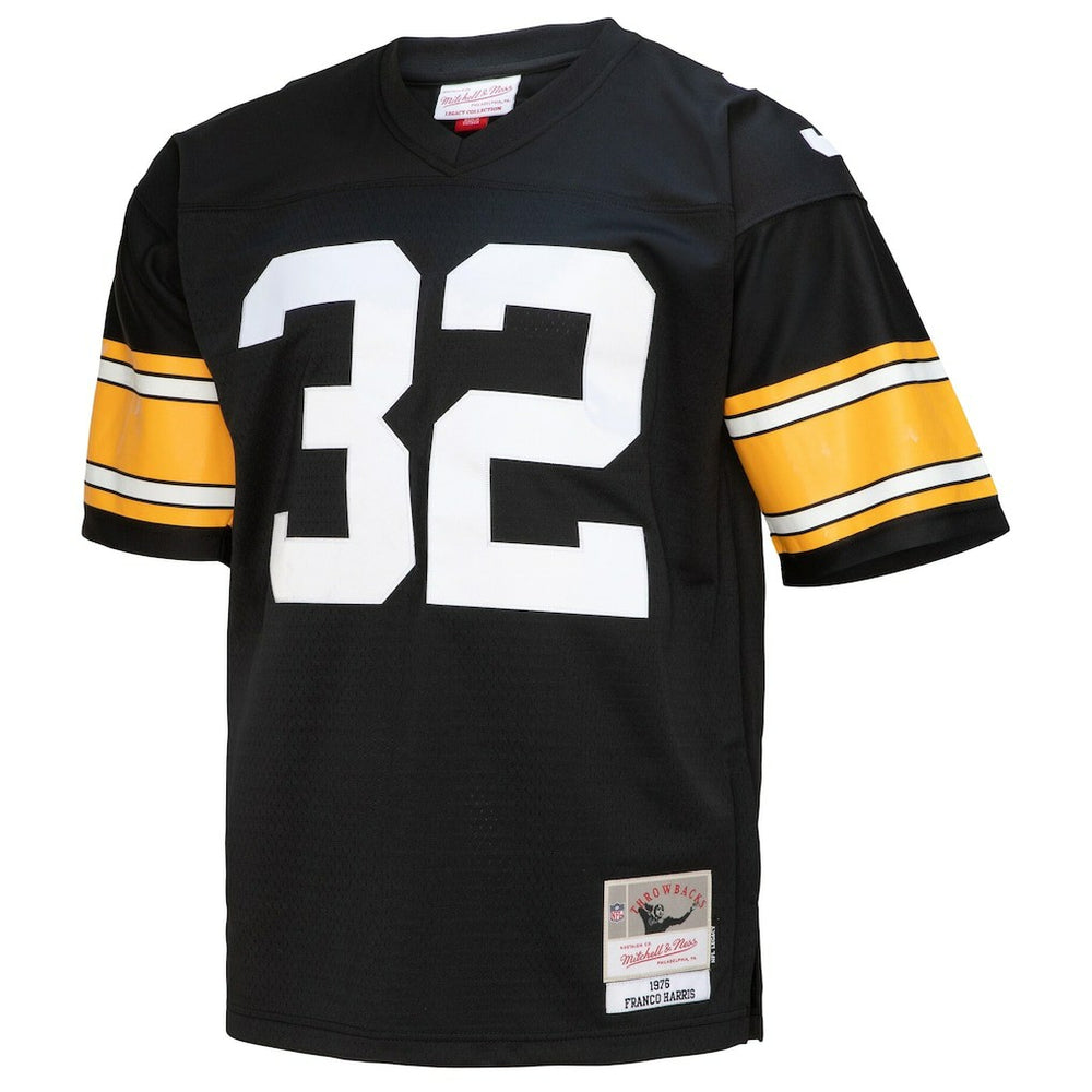 Franco Harris Pittsburgh Steelers Legacy Replica Jersey Black - Mitchell & Ness
