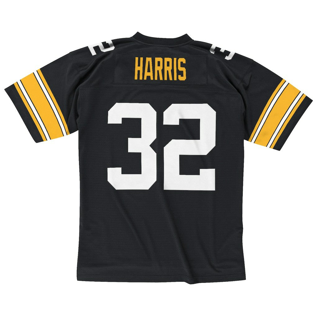 Franco Harris Pittsburgh Steelers Legacy Replica Jersey Black - Mitchell & Ness