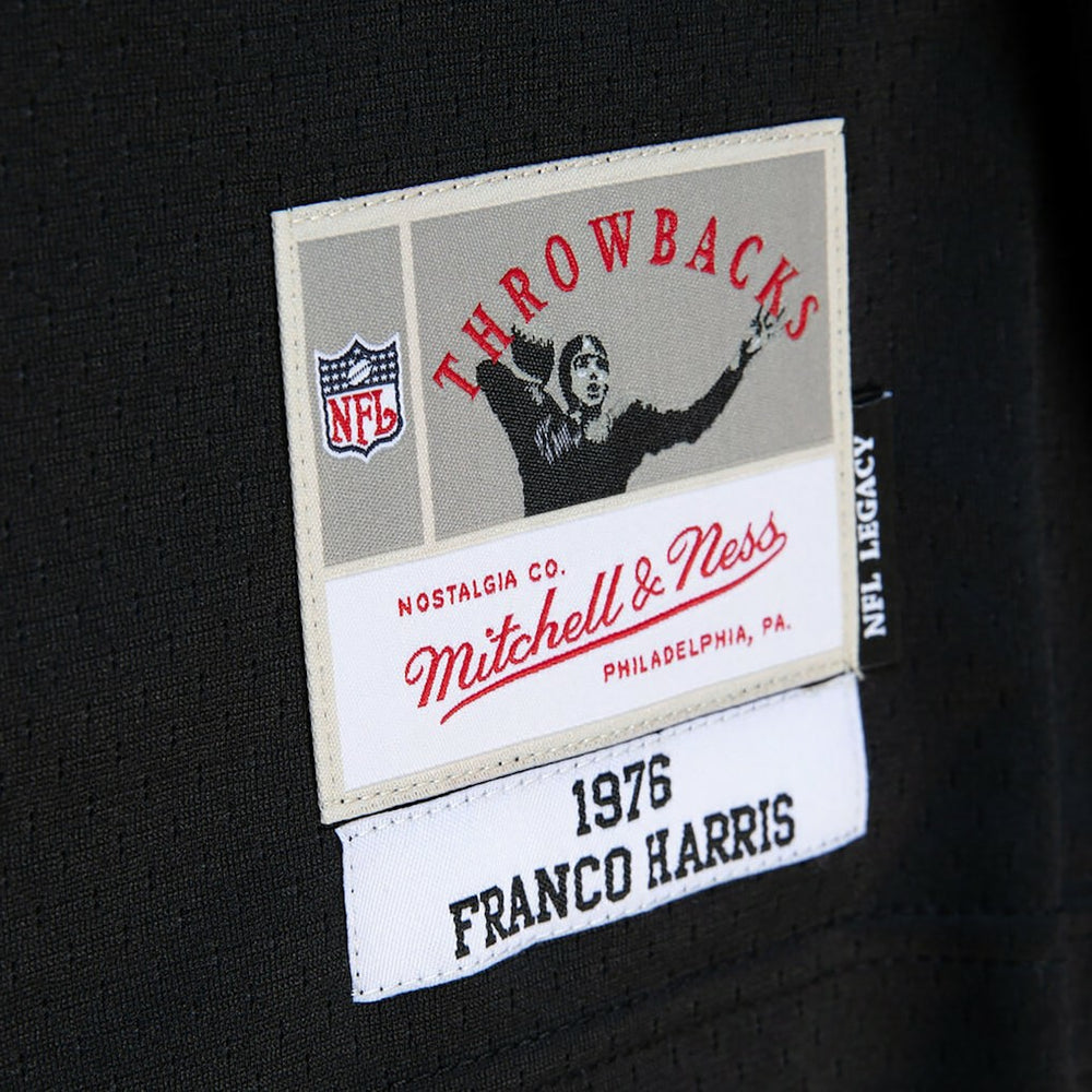 Franco Harris Pittsburgh Steelers Legacy Replica Jersey Black - Mitchell & Ness