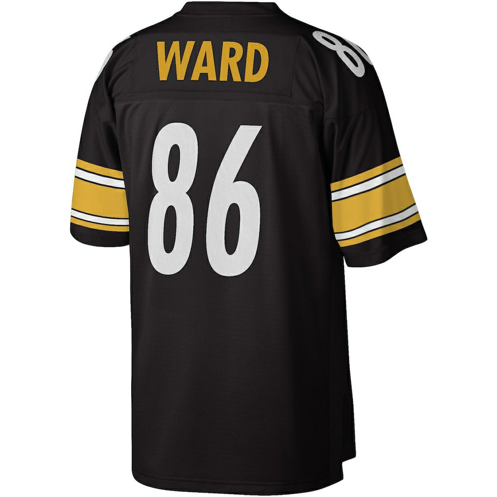 Hines Ward Pittsburgh Steelers Legacy Replica Jersey Black - Mitchell & Ness