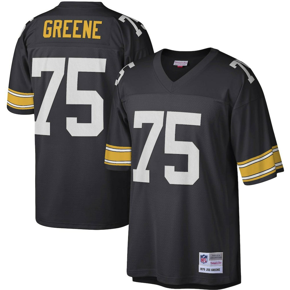 Joe Greene Pittsburgh Steelers Legacy Replica Jersey Black - Mitchell & Ness