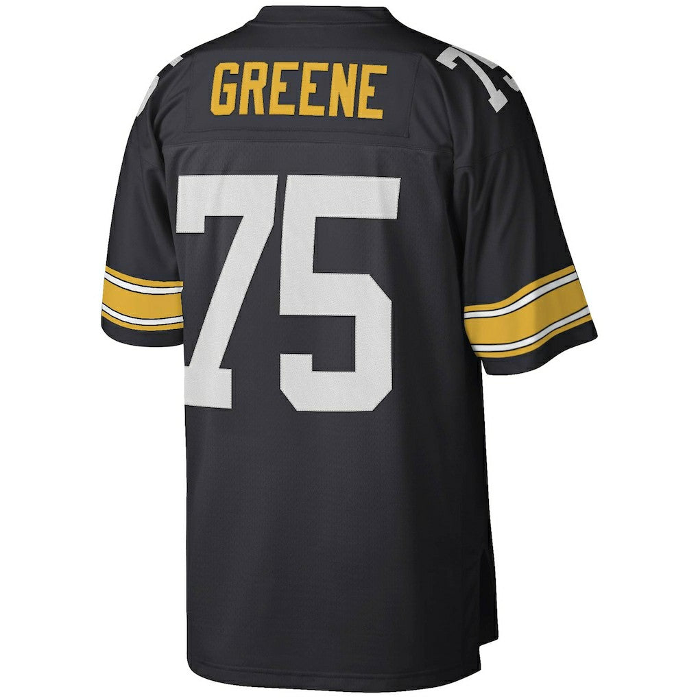 Joe Greene Pittsburgh Steelers Legacy Replica Jersey Black - Mitchell & Ness