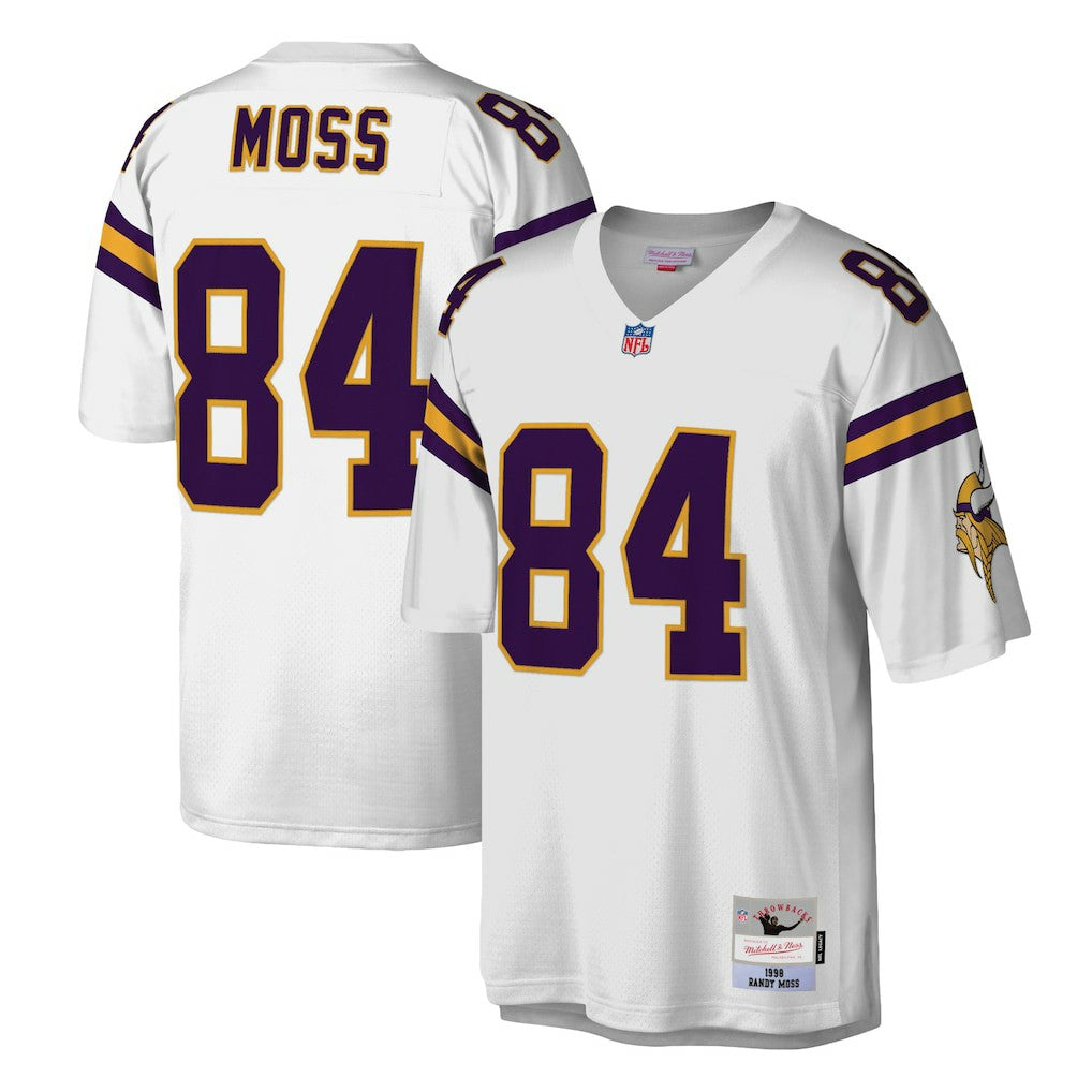 Randy Moss Minnesota Vikings Legacy Replica Jersey White - Mitchell & Ness