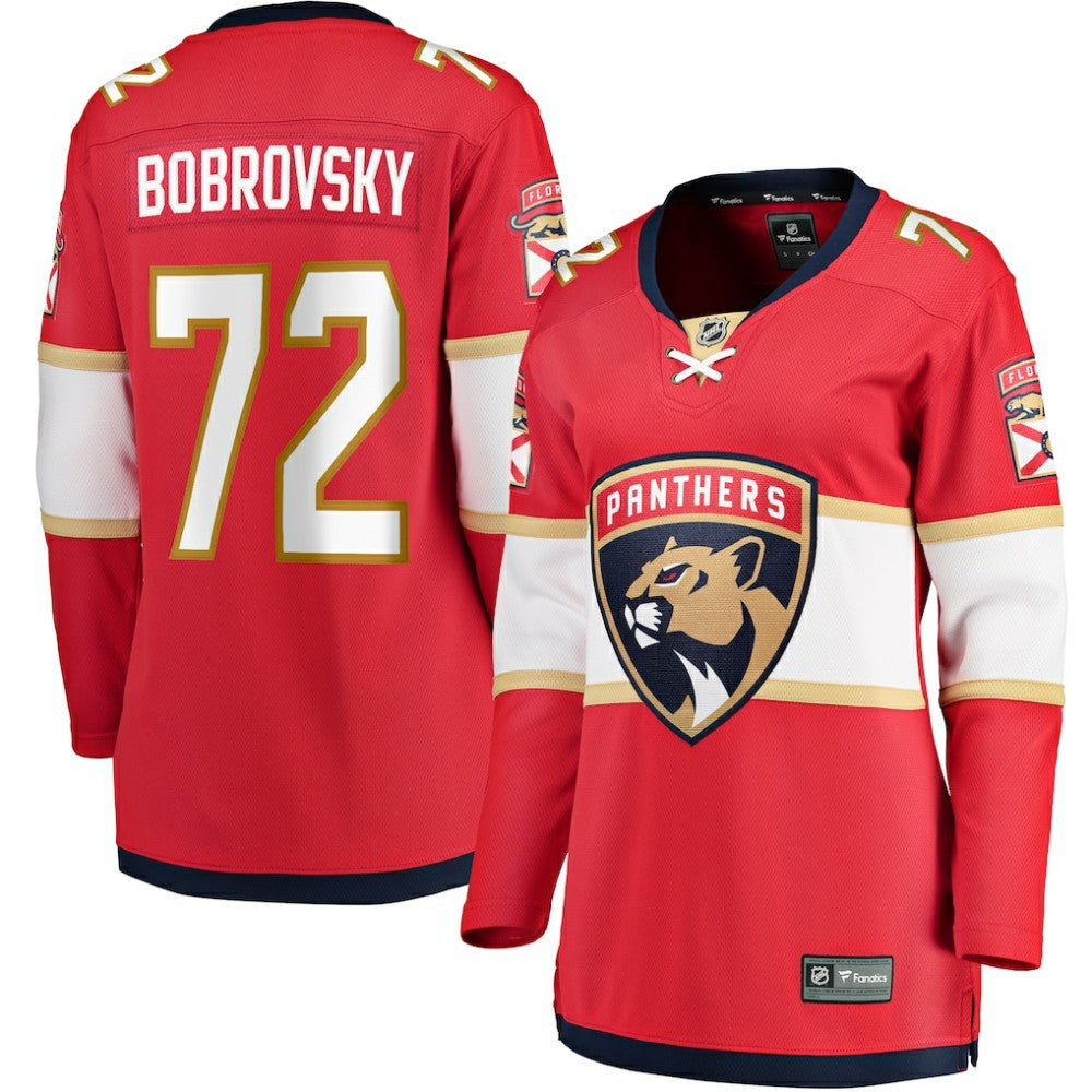 Sergei Bobrovsky Florida Panthers - Fanatics Women's Home Breakaway Jersey Red