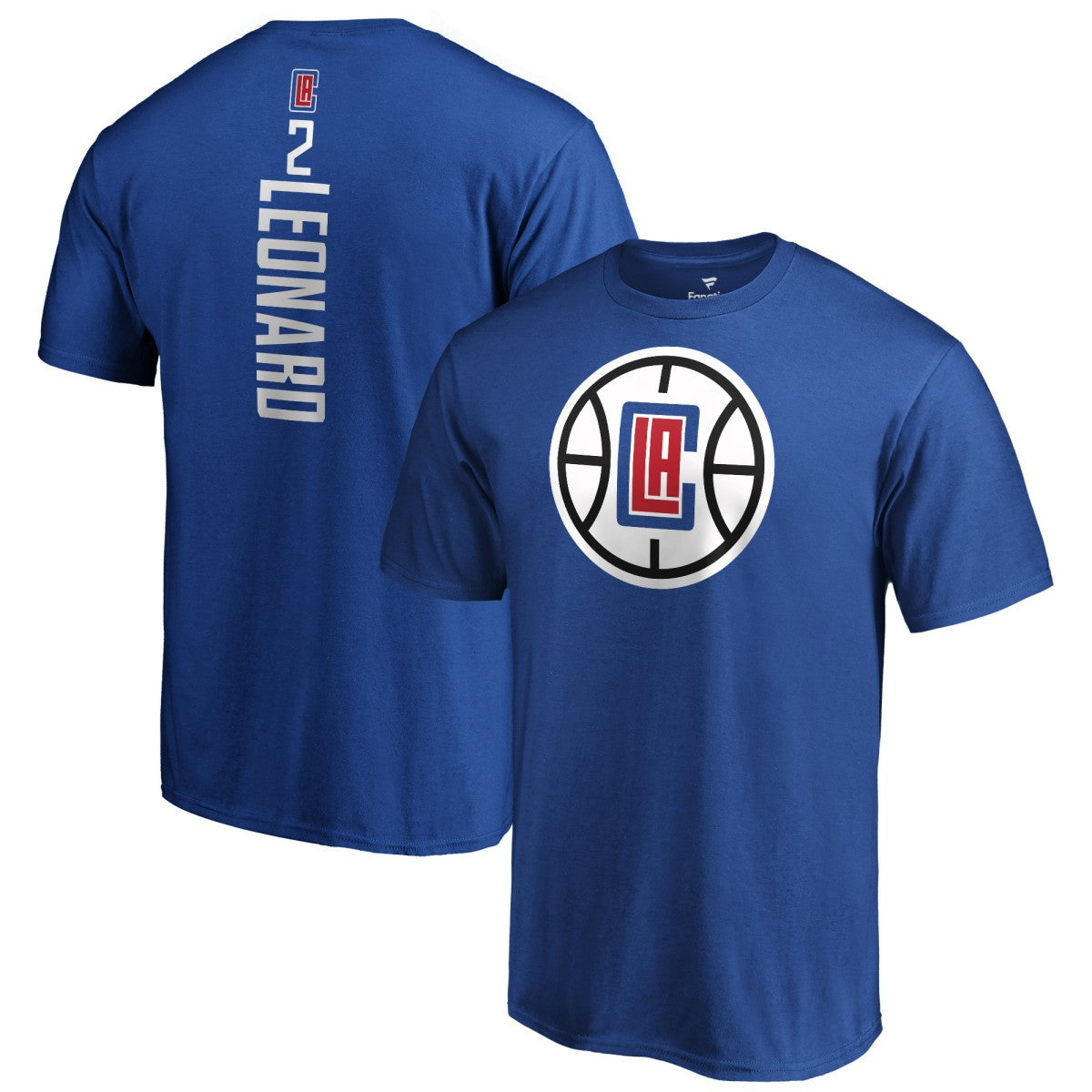 Fanatics - Kawhi Leonard LA Clippers Playmaker Name & Number T-Shirt - Blue