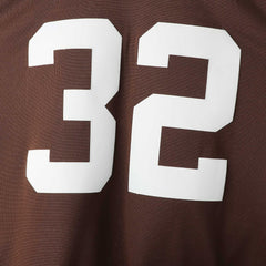 Jim Brown Cleveland Browns 1964 Authentic Throwback Retired Player Jersey Brown - Mitchell & Ness
