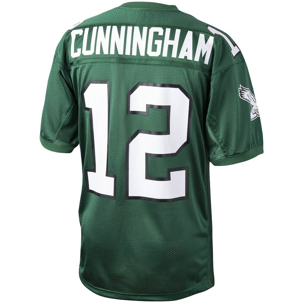Randall Cunningham Philadelphia Eagles 1992 Authentic Throwback Retired Player Jersey Green - Mitchell & Ness