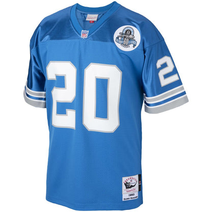 Barry Sanders Detroit Lions 1993 Authentic Throwback Retired Player Jersey - Blue online | NFL Jerseys