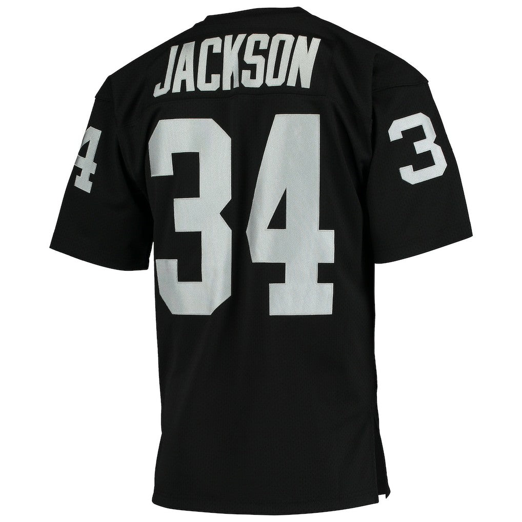 Bo Jackson Las Vegas Raiders 1990 Authentic Throwback Retired Player Jersey - Black sale | NFL Jerseys