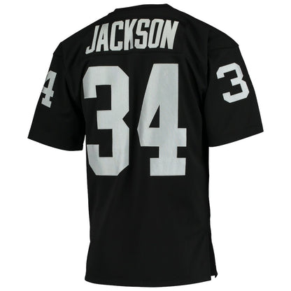 Bo Jackson Las Vegas Raiders 1990 Authentic Throwback Retired Player Jersey - Black sale | NFL Jerseys