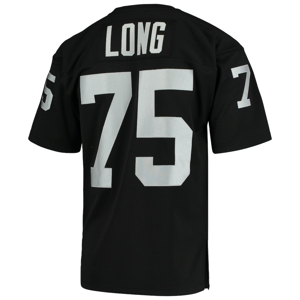 Howie Long Las Vegas Raiders 1983 Authentic Throwback Retired Player Jersey - Black sale | NFL Jerseys
