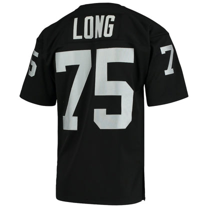 Howie Long Las Vegas Raiders 1983 Authentic Throwback Retired Player Jersey - Black sale | NFL Jerseys
