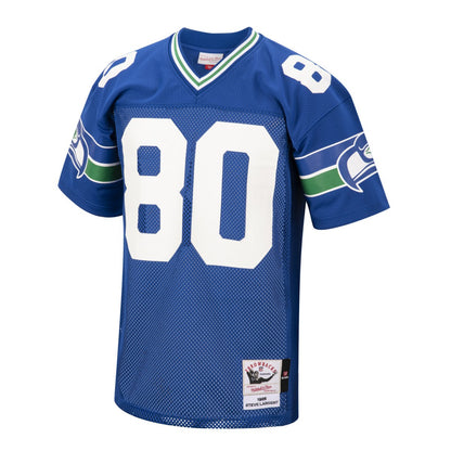 Steve Largent Seattle Seahawks 1985 Authentic Throwback Retired Player Jersey - Royal discount | NFL Jerseys
