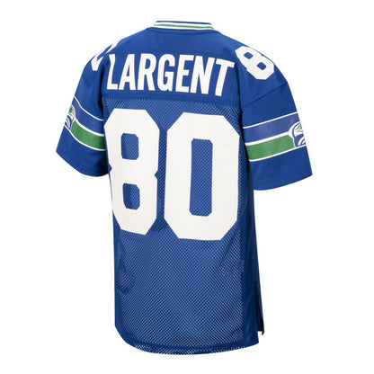 Steve Largent Seattle Seahawks 1985 Authentic Throwback Retired Player Jersey - Royal discount | NFL Jerseys