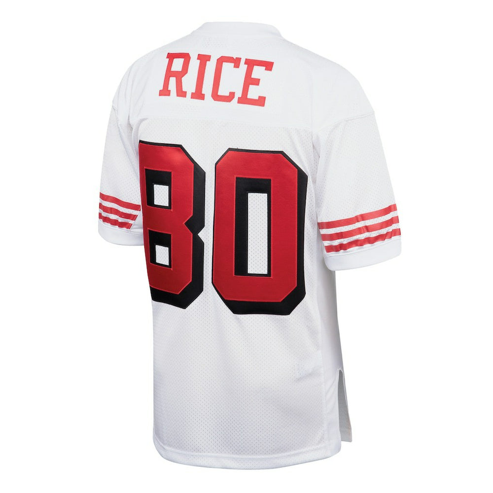 Jerry Rice San Francisco 49ers 1994 Authentic Throwback Retired Player Jersey White - Mitchell & Ness