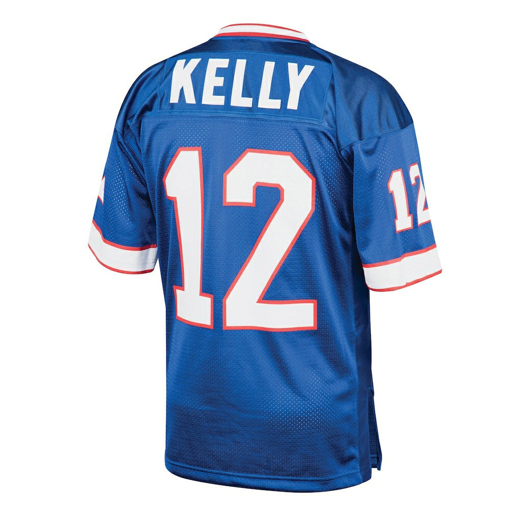 Jim Kelly Buffalo Bills 1994 Authentic Throwback Retired Player Jersey Royal - Mitchell & Ness