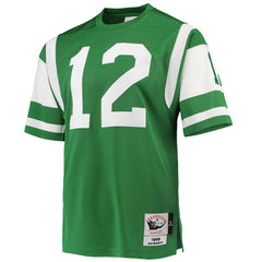 Joe Namath New York Jets 1968 Authentic Throwback Retired Player Jersey Green - Mitchell & Ness