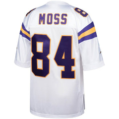 Randy Moss Minnesota Vikings 2000 Authentic Throwback Retired Player Jersey White - Mitchell & Ness