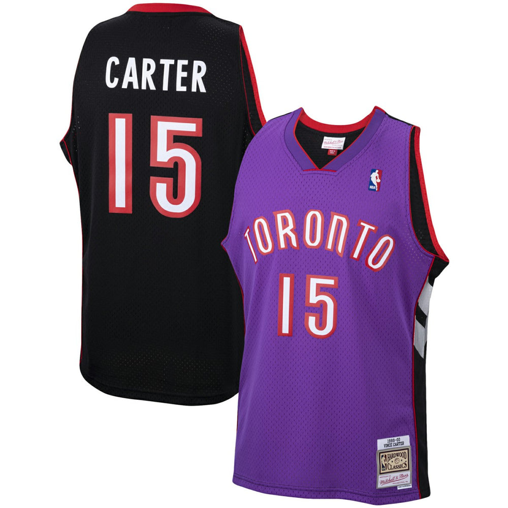 Mitchell & Ness - Vince Carter Toronto Raptors 1999/00 Hardwood Classics Swingman Jersey - Purple