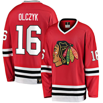 Eddie Olczyk Chicago Blackhawks Fanatics Premier Breakaway Retired Player Jersey - Red | NHL Jerseys