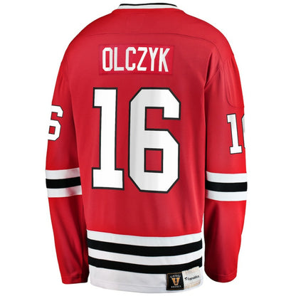 Eddie Olczyk Chicago Blackhawks Fanatics Premier Breakaway Retired Player Jersey - Red | NHL Jerseys