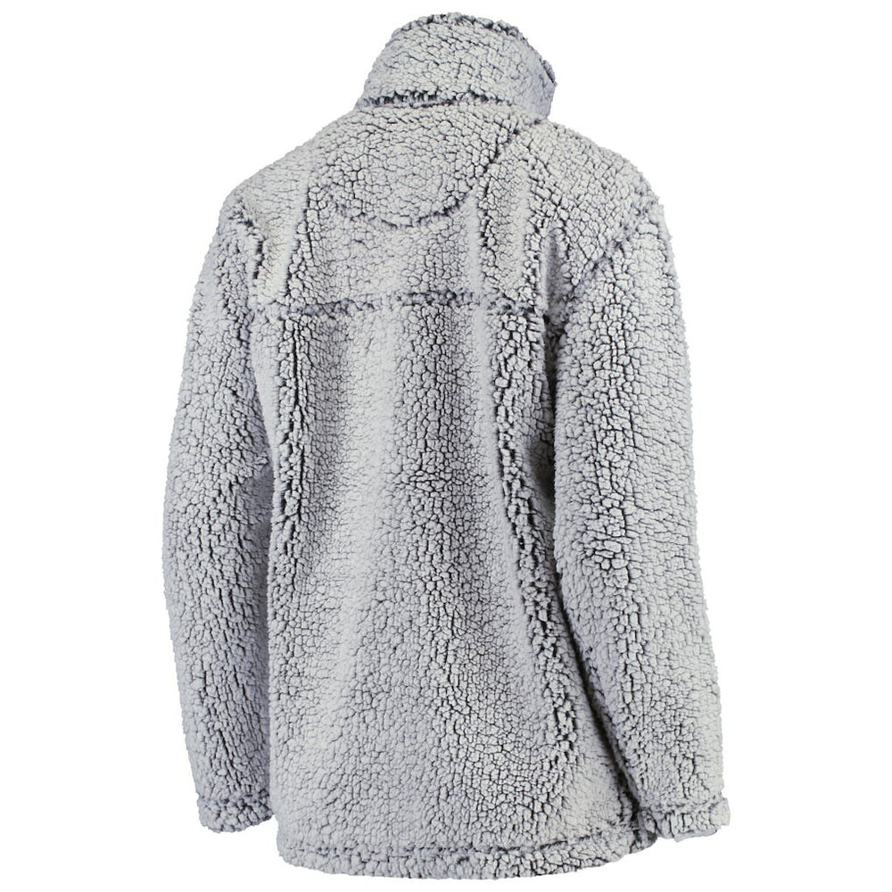 Arizona Cardinals G-III 4Her by Carl Banks Women's Sherpa Quarter-Zip Pullover Jacket Gray - NFL