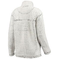 Baltimore Ravens G-III 4Her by Carl Banks Women's Sherpa Quarter-Zip Pullover Jacket Gray - NFL