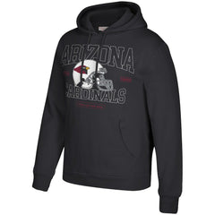 Arizona Cardinals Classic Helmet Pullover Hoodie Black - Mitchell & Ness