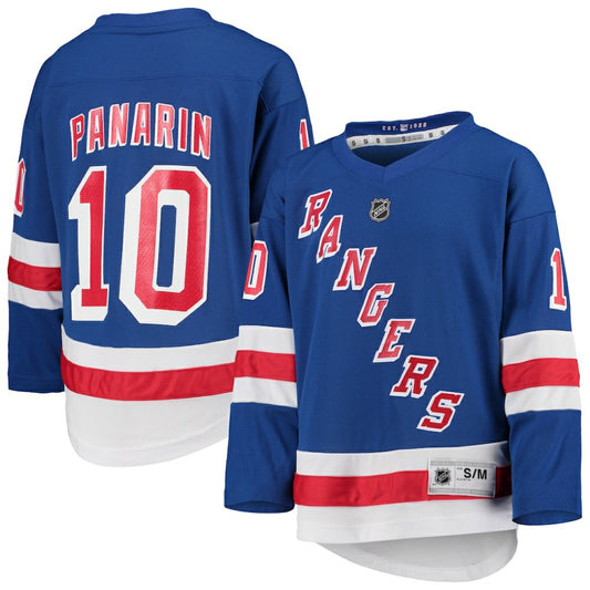 Artemi Panarin New York Rangers Youth Home Replica Player Jersey - Blue | NHL Jerseys