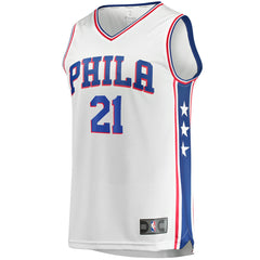 Fanatics - Joel Embiid Philadelphia 76ers Replica Jersey - Association Edition - White