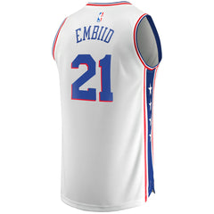 Fanatics - Joel Embiid Philadelphia 76ers Replica Jersey - Association Edition - White