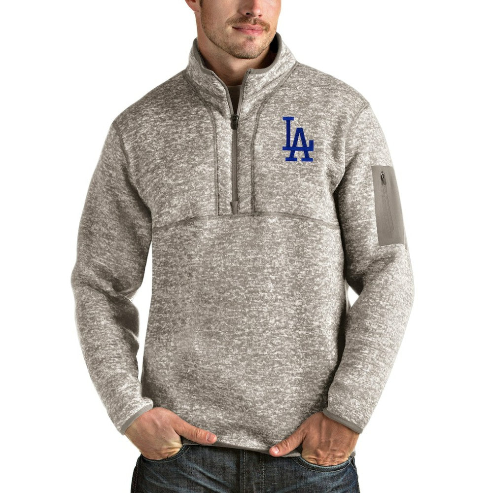 Los Angeles Dodgers Antigua Fortune Quarter-Zip Pullover Jacket Near Me