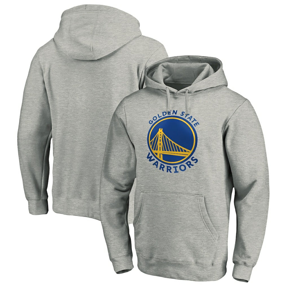 NBA - Golden State Warriors Alternate Logo Pullover Hoodie - Heather Gray
