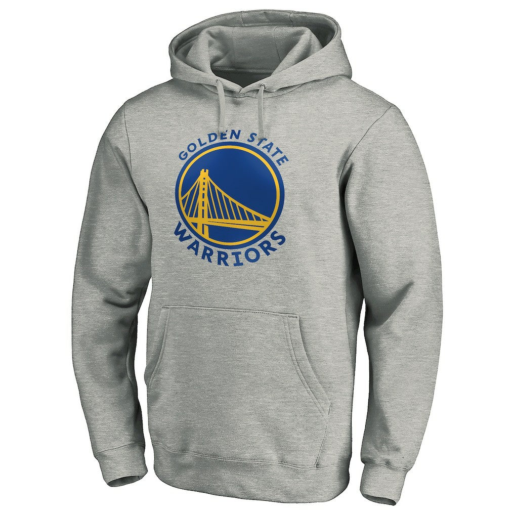 NBA - Golden State Warriors Alternate Logo Pullover Hoodie - Heather Gray