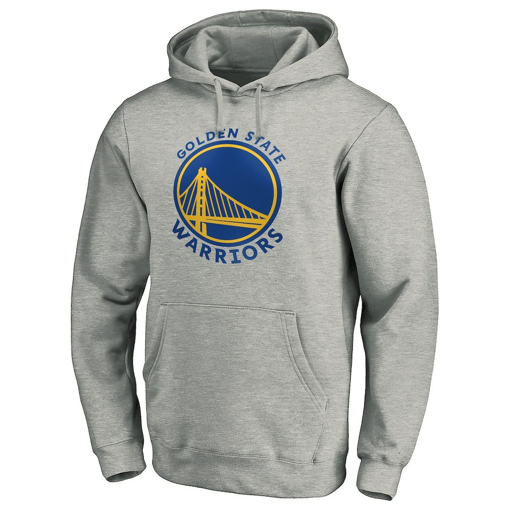 NBA - Golden State Warriors Alternate Logo Pullover Hoodie - Heather Gray
