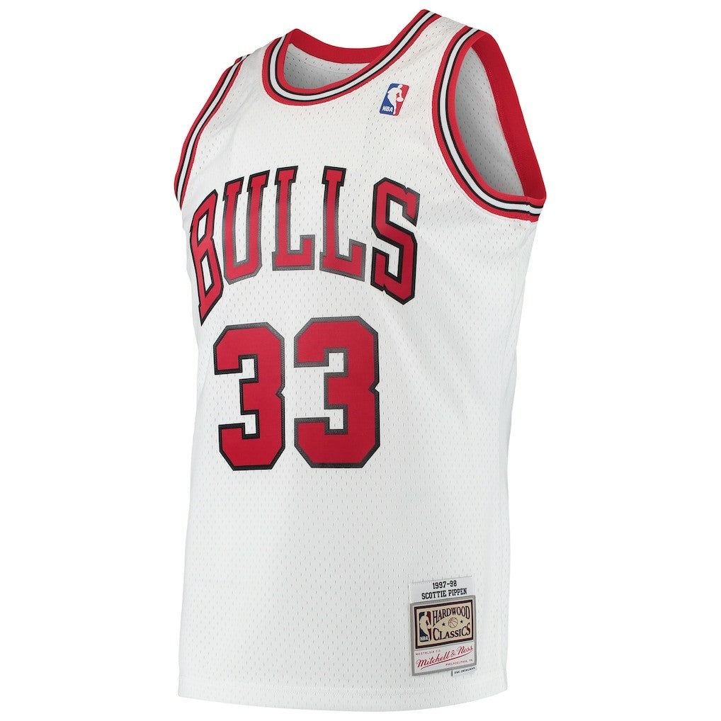 Mitchell & Ness - Scottie Pippen Chicago Bulls Hardwood Classics Swingman Jersey - White